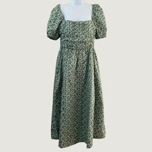 o.p.t. River Dress Sz 6 100% Cotton Cottagecore Fairy Milkmaid Renaissance Faire